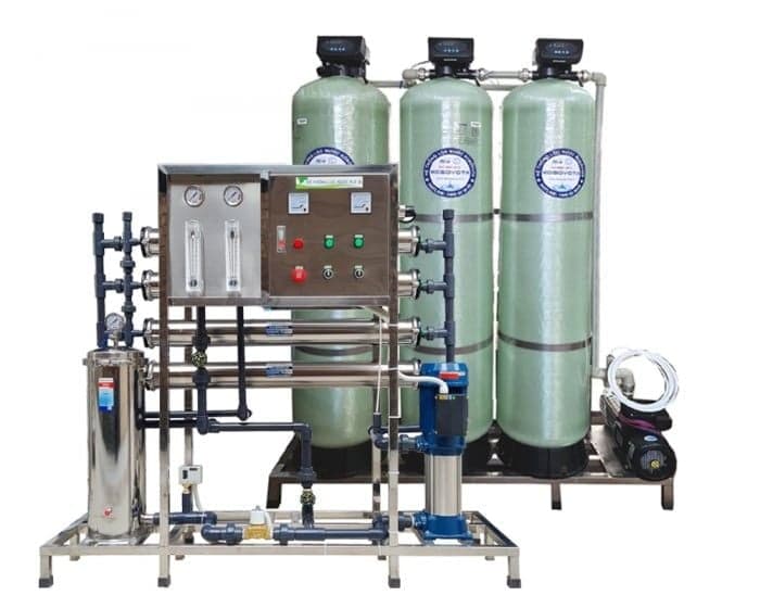 Máy lọc nước tinh khiết KOSOVOTA 1000L/h HT1000/AT (PPR Hoặc UPVC) Màng Canature + Hạt Cation K-8 Thụy Điển