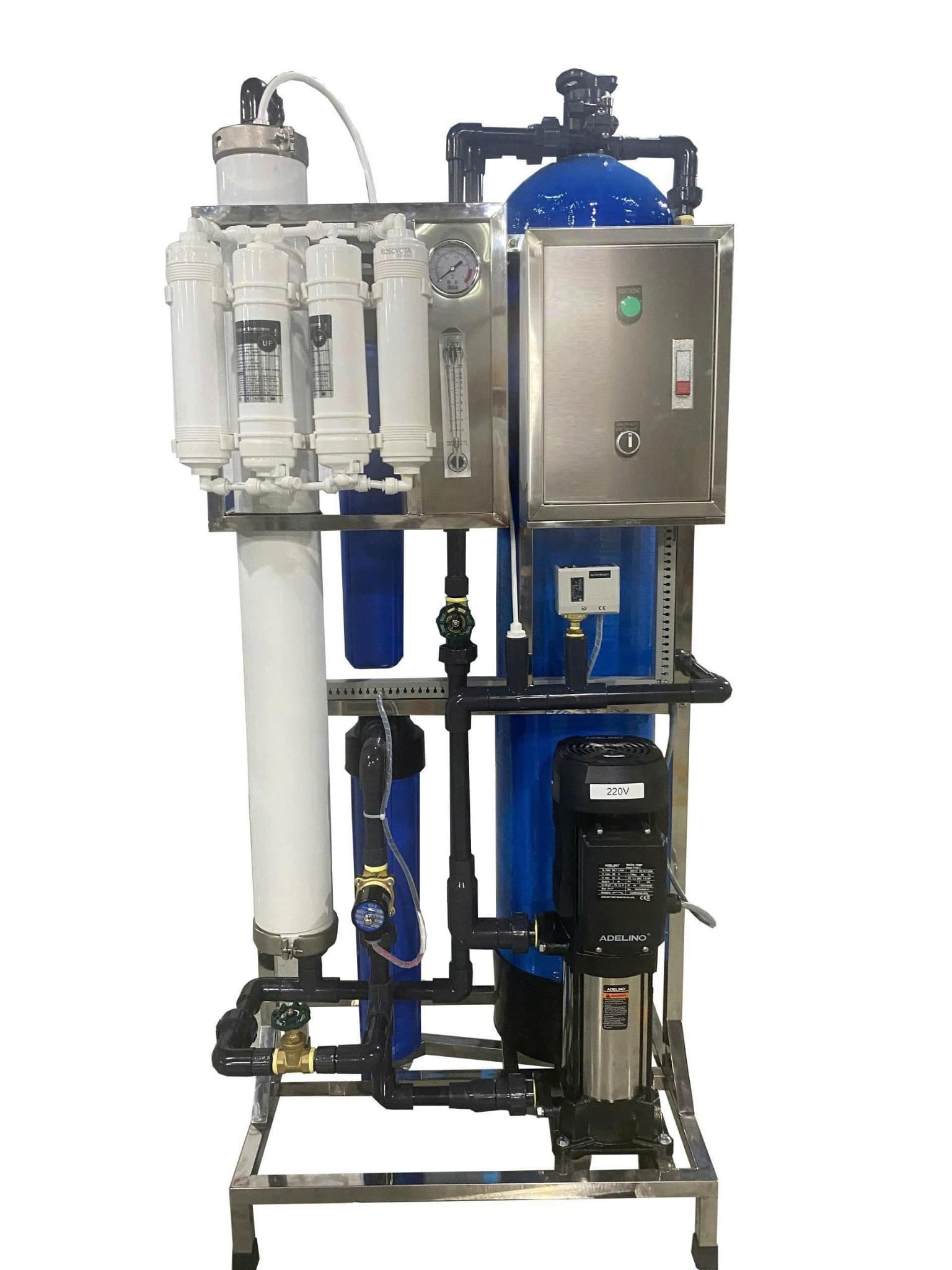 Máy lọc nước tinh khiết KOSOVOTA 200L/h HT200/VT.4040 (PPR Hoặc UPVC)