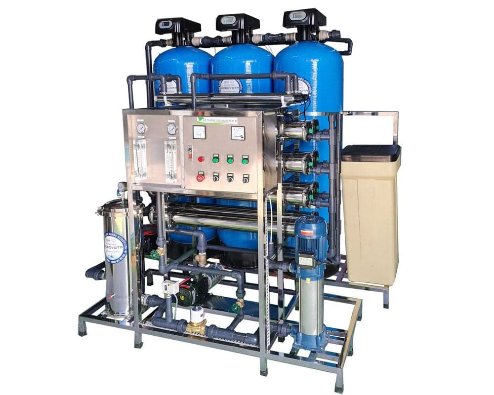 Hệ thống lọc nước tinh khiết KOSOVOTA 2000L/h HT2000/AT (PPR Hoặc UPVC) Màng Canature + Hạt Cation K-8 Thụy Điển - ảnh 2