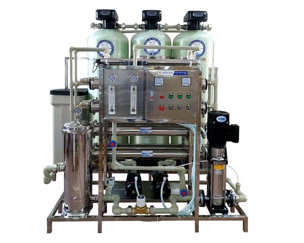 Hệ thống lọc nước tinh khiết KOSOVOTA 2000L/h HT2000/AT (PPR Hoặc UPVC) Màng Taptec + Hạt Cation Canature - ảnh 3