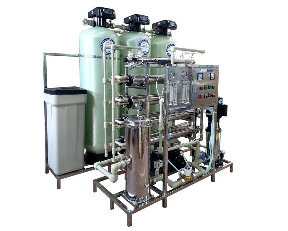 Hệ thống lọc nước tinh khiết KOSOVOTA 2000L/h HT2000/AT (PPR Hoặc UPVC) Màng Taptec + Hạt Cation K-8 Thụy Điển - ảnh 4