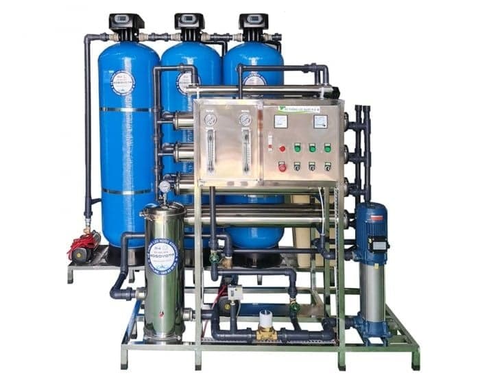 Hệ thống lọc nước tinh khiết KOSOVOTA 2000L/h HT2000/AT (PPR Hoặc UPVC) Màng Taptec + Hạt Cation Canature