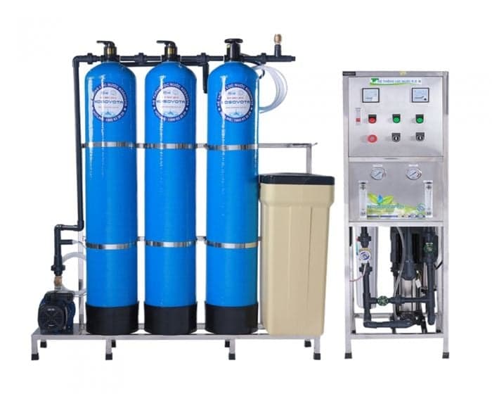 Máy lọc nước tinh khiết KOSOVOTA 250L/h HT250/VT (PPR Hoặc UPVC) Màng Taptec + Hạt Cation K-8 Thụy Điển
