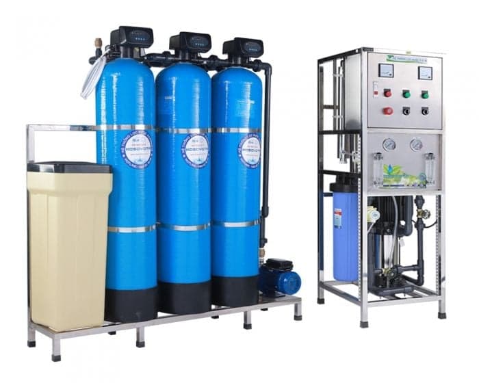 Máy lọc nước tinh khiết KOSOVOTA 500L/h HT500/AT (PPR Hoặc UPVC) Màng Taptec + Hạt Cation Canature