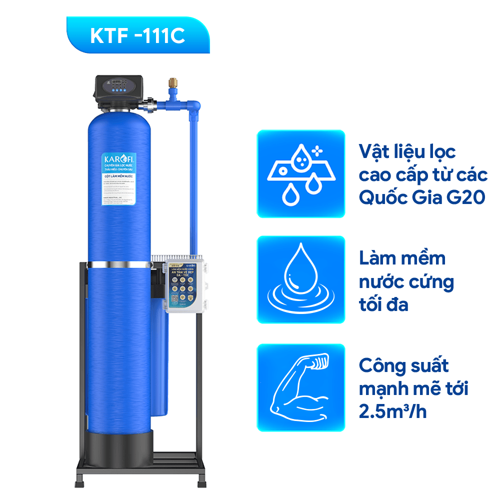 Máy lọc tổng trung tâm Karofi KTF-111C