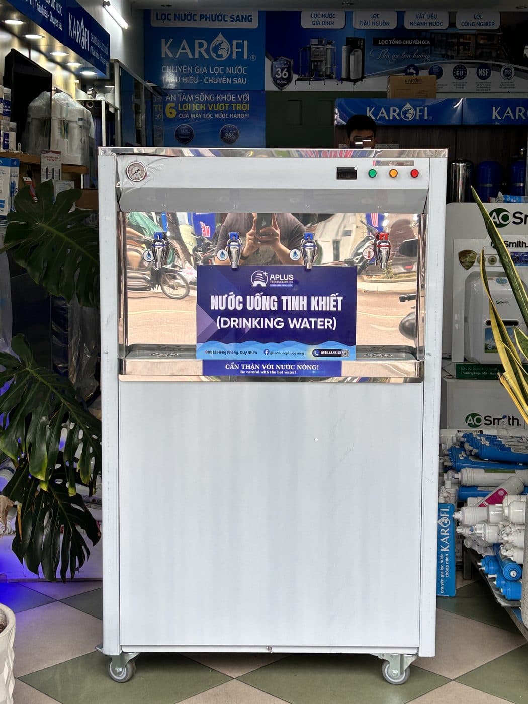 Showroom Aplus Technologies — Máy lọc nước Quy Nhơn