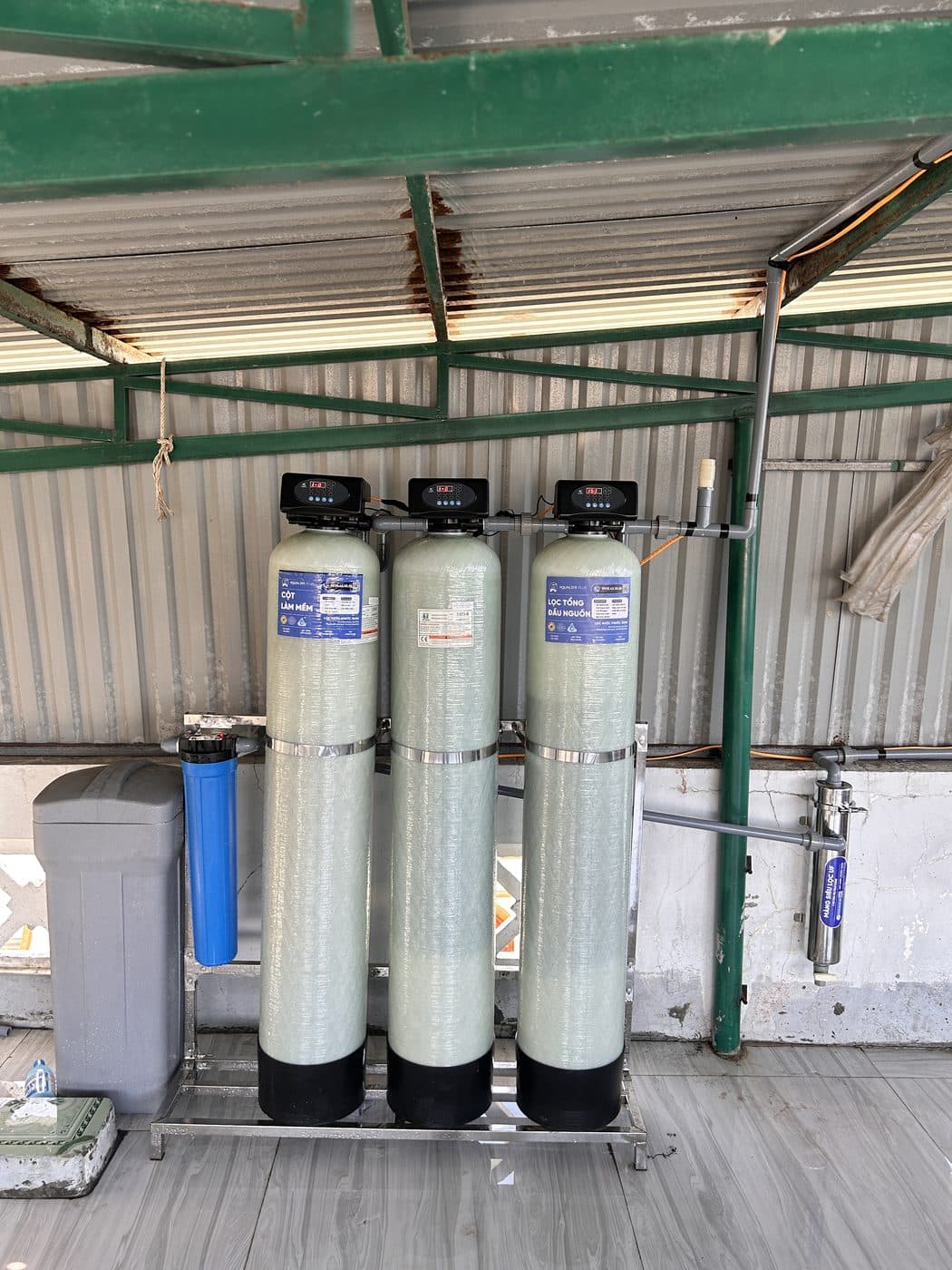 Hệ thống lọc đầu nguồn huyện