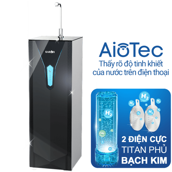 Máy lọc nước Hydrogen Ion Kiềm Karofi KAE-S65