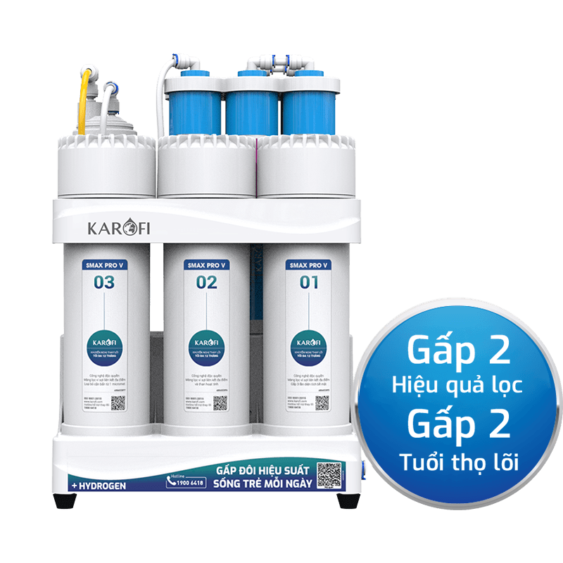 Máy lọc nước để gầm Karofi KAQ-U03 Pro