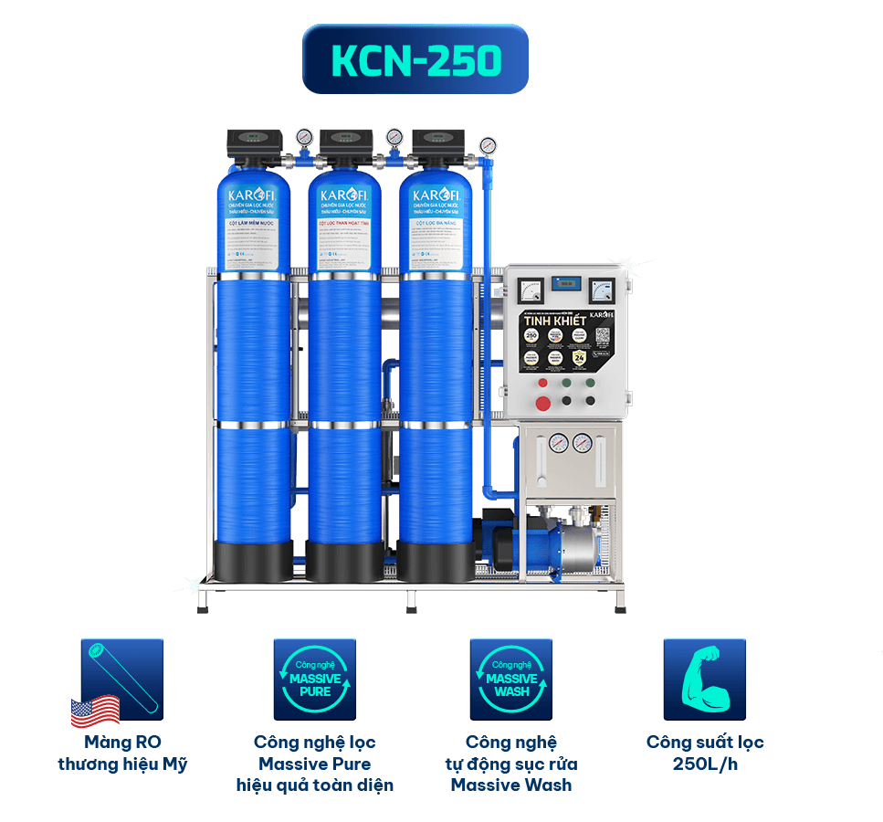 Hệ thống lọc nước RO Karofi KCN-250