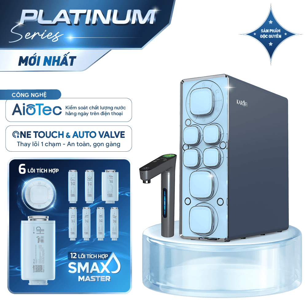 Máy lọc nước RO Karofi PLATINUM U12X
