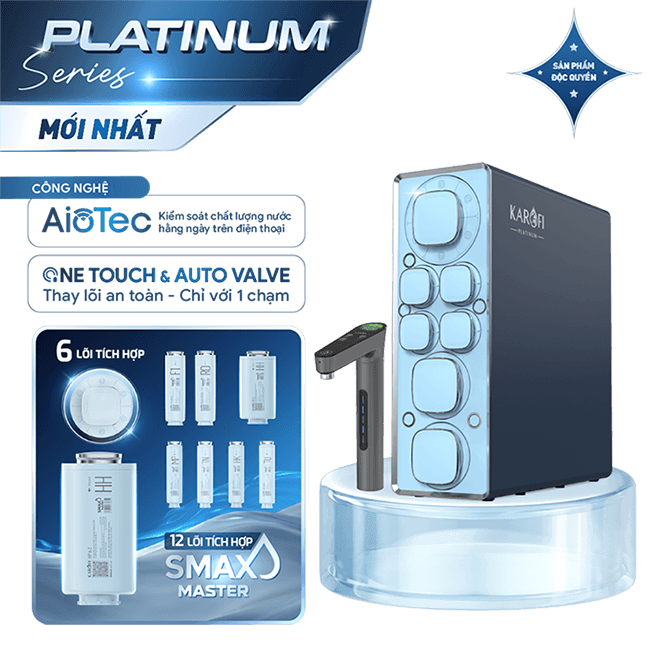 Máy lọc nước RO Karofi PLATINUM U12G
